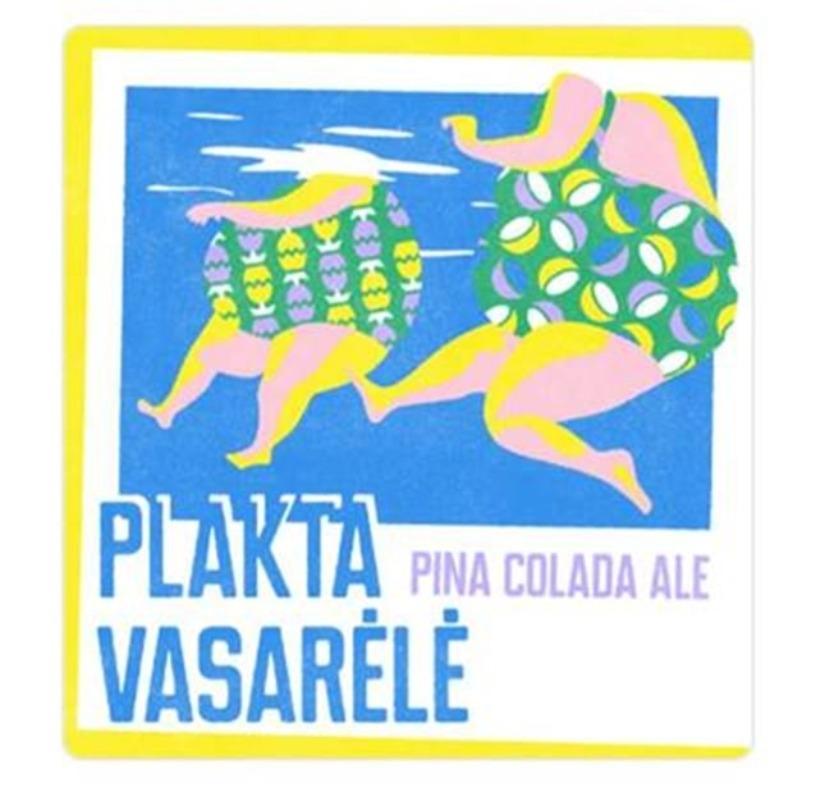 Prekės ženklas: PLAKTA VASARĖLĖ PINA COLADA ALE
